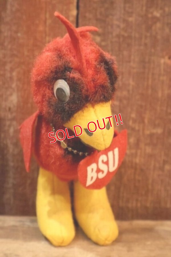 画像3: ct-250908-01 Collegiate 1950's-1960's College Mascot Doll "BSU" Bird