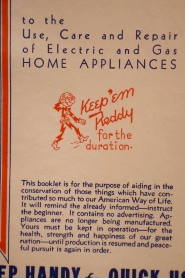 画像2: ct-260401-03 Reddy Kilowatt / 1940' WAR-TIMELY GUIDE