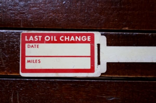 画像3: dp-260701-01 SHELL X-100 PREMIUM LAST OIL CHAMGE TAG (A)