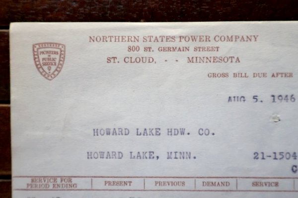 画像4: ct-260401-03 Reddy Kilowatt 1940's Northern States Power Company Commercial (A)