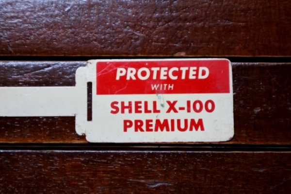 画像2: dp-260701-01 SHELL X-100 PREMIUM LAST OIL CHAMGE TAG (A)