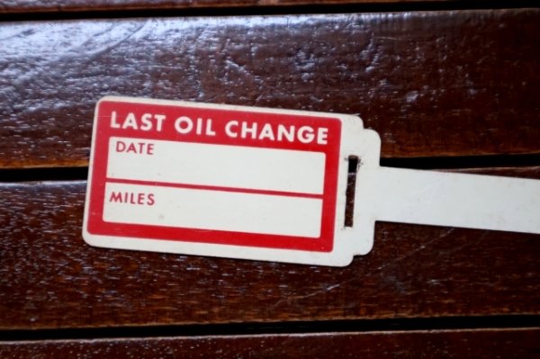 画像3: dp-260701-01 SHELL X-100 PREMIUM LAST OIL CHAMGE TAG (B)