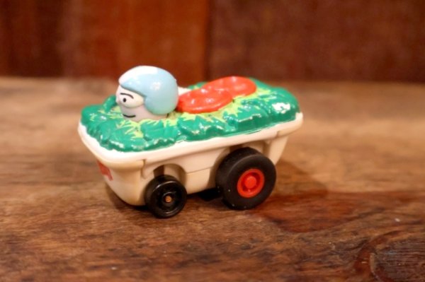 画像4: ct-250618-07 WENDY'S 1990 Kid's Meal Toy Fast Food RACERS "Salad Scrambler"