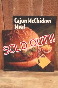 dp-230901-45 McDonald's / 1993 Menu Sign "Cajun McChicken Meal"