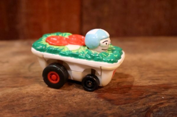 画像3: ct-250618-07 WENDY'S 1990 Kid's Meal Toy Fast Food RACERS "Salad Scrambler"