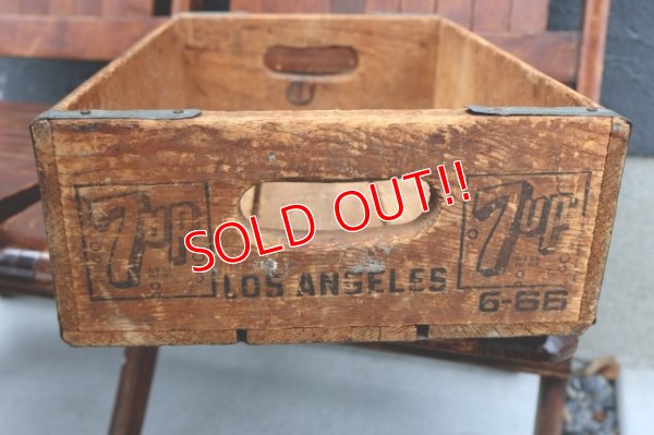画像8: dp-260601-20 DRINK 7 Up DAIRY/ 1960's Wood Crate Box