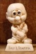 画像1: ct-220901-15 R& W BERRIES 1970's Message Doll "BALD IS BEAUTIFUL" (1)