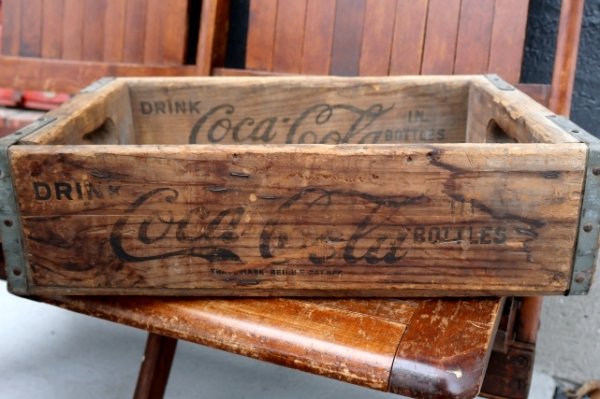 画像4: dp-260601-22 Coca-Cola / 1960's Wood Crate Box