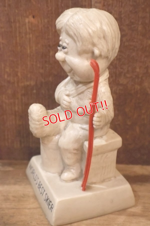 画像4: ct-220901-15 R& W BERRIES 1970's Message Doll "WORLD'S BEST SKIER"