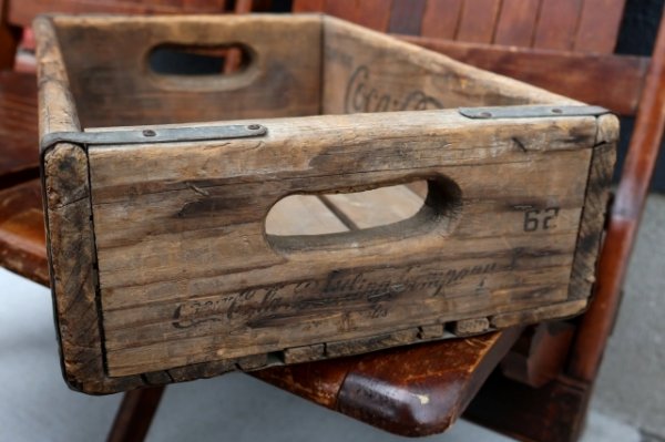 画像7: dp-260601-22 Coca-Cola / 1960's Wood Crate Box