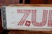 画像2: dp-260601-21 7 Up / THE UNCOLA 1968-1970 Wood Crate Box (2)