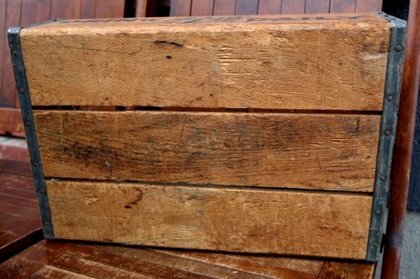 画像13: dp-260601-20 DRINK 7 Up DAIRY/ 1960's Wood Crate Box