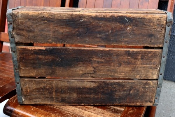 画像14: dp-260601-22 Coca-Cola / 1960's Wood Crate Box