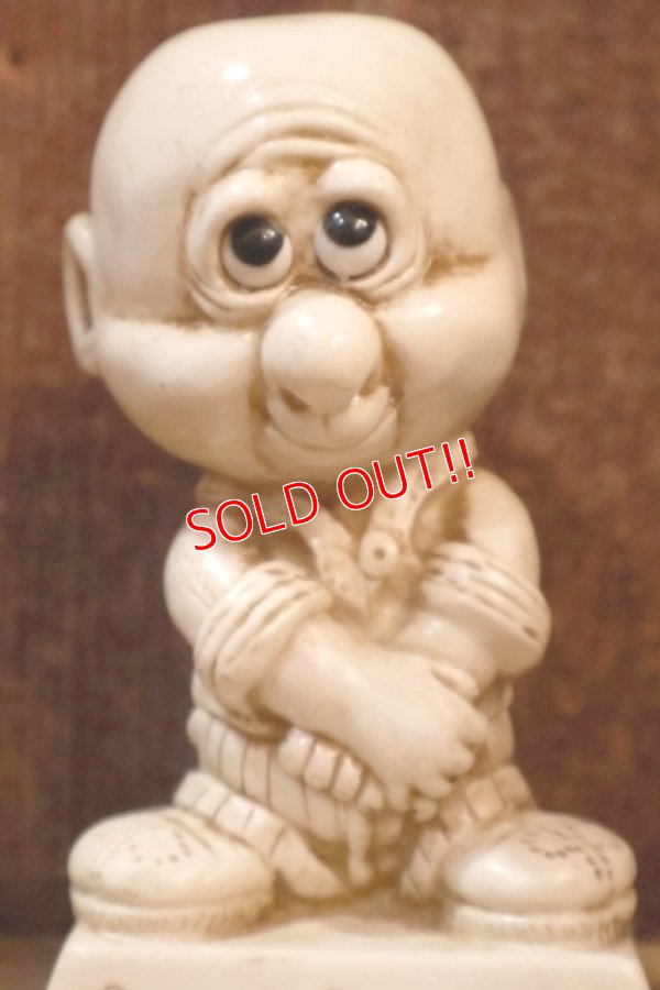 画像2: ct-220901-15 R& W BERRIES 1970's Message Doll "BALD IS BEAUTIFUL"