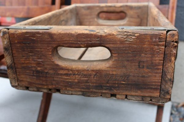 画像8: dp-260601-22 Coca-Cola / 1960's Wood Crate Box