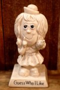 ct-220901-15 R& W BERRIES 1970's Message Doll "Guess Who I Like"
