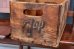 画像11: dp-260601-18 SEVEN UP 7 Up / 1960's Wood Crate Box (11)