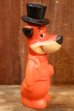 画像4: ct-260401-08 Huckleberry Hound / Knickerbocker 1960's Plastic Coin Bank (4)
