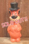 ct-260401-08 Huckleberry Hound / Knickerbocker 1960's Plastic Coin Bank