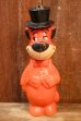 画像1: ct-260401-08 Huckleberry Hound / Knickerbocker 1960's Plastic Coin Bank (1)