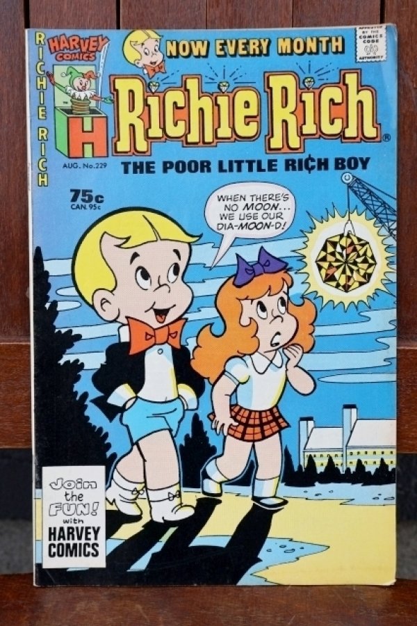 画像1: ct-251201-07 Richie Rich / August 1987 Comic