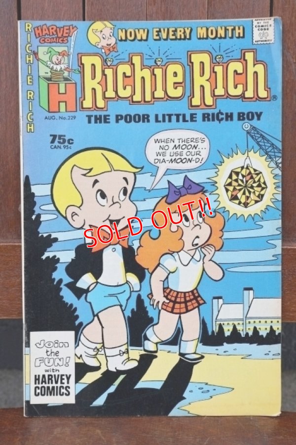 画像1: ct-251201-07 Richie Rich / August 1987 Comic