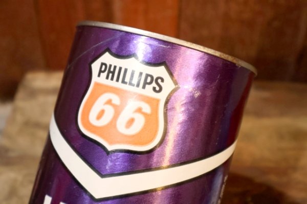 画像5: dp-260801-09 PHILLIPS 66 HDS MOTOR OIL ONE U.S. QUART CAN