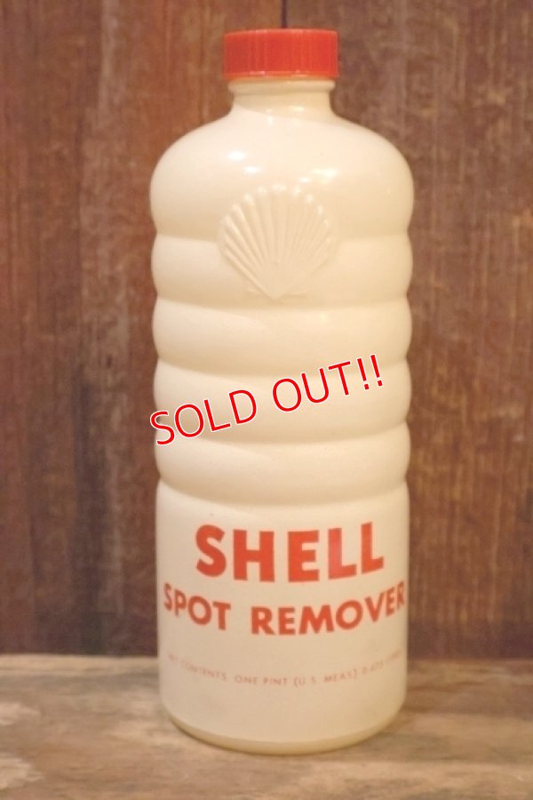 画像1: dp-260801-03 SHELL SPOT REMOVER U.S. ONE PINT GLASS BOTTLE