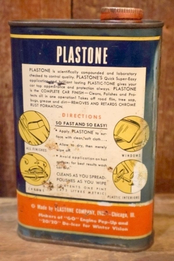 画像3: dp-260801-04 PLASTONE 1950's AUTO POLISH CAN