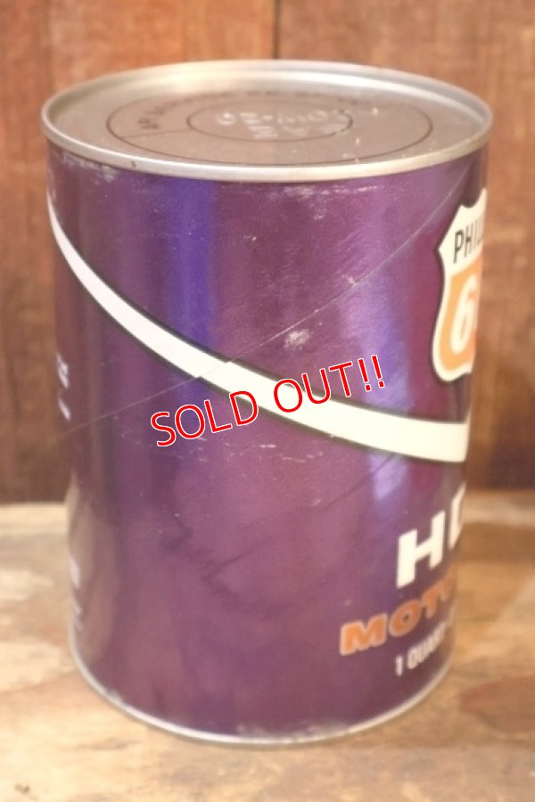 画像4: dp-260801-09 PHILLIPS 66 HDS MOTOR OIL ONE U.S. QUART CAN