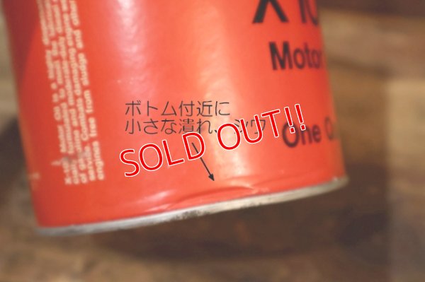 画像5: dp-260801-08 SHELL Shell X 100 MOTOR OIL ONE U.S. QUART CAN