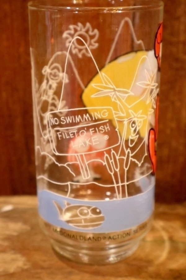 画像5: gs-260801-04 McDonald's / 1977 McDONALDLAND Action Series Glass "Ronald McDonald"