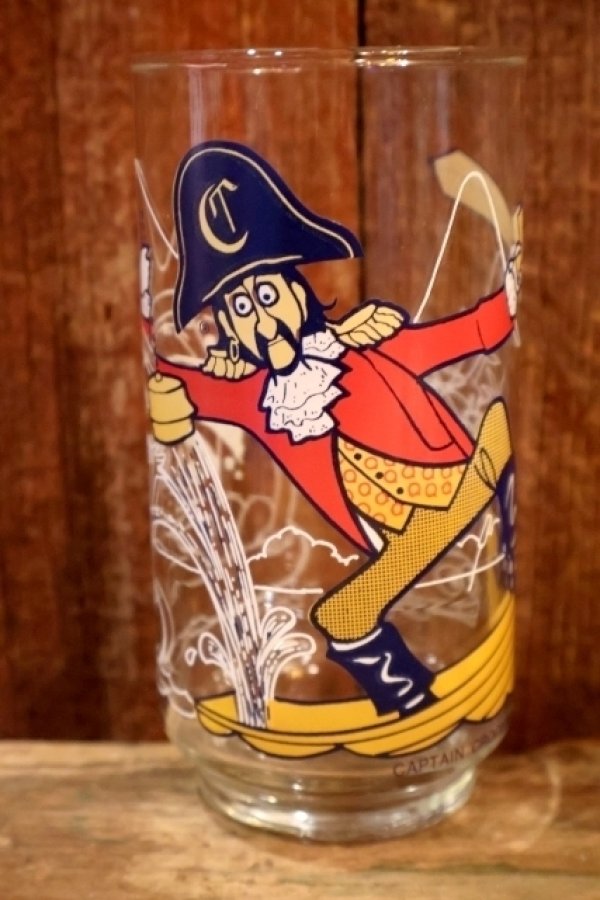 画像1: gs-260801-08 McDonald's / 1977 McDONALDLAND Action Series Glass "Captain Crook"