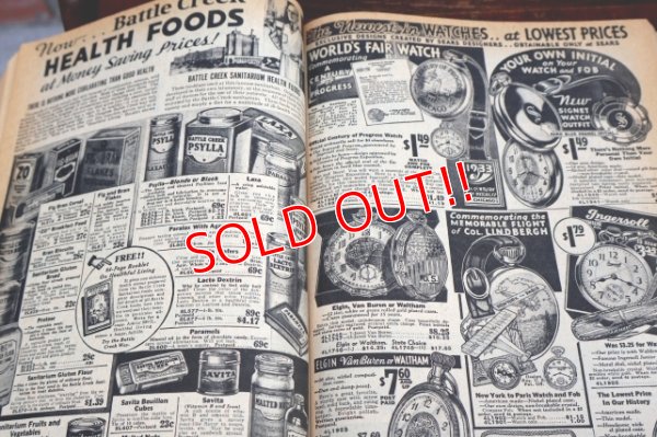 画像12: dp-260801-06 SEARS ROEBUCK and CO CATALOGUES OF 1930's (1978年製)