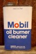 画像1: dp-240207-07 Mobil / 1970's〜 oil burner cleaner One Pint Can (1)