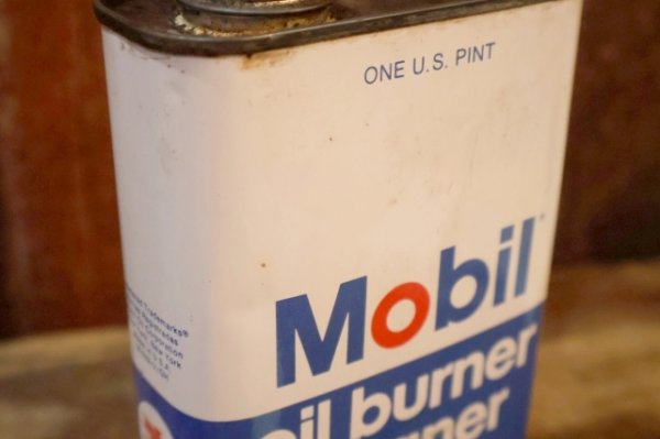 画像6: dp-240207-07 Mobil / 1970's〜 oil burner cleaner One Pint Can