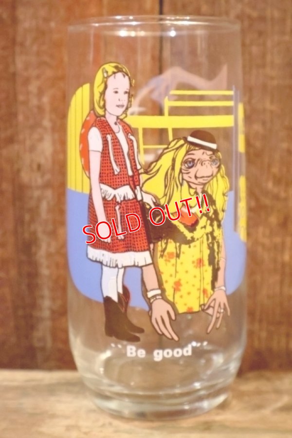 画像1: gs-260801-16 E.T. / AAFES 1982 Glass "Be good" (A)
