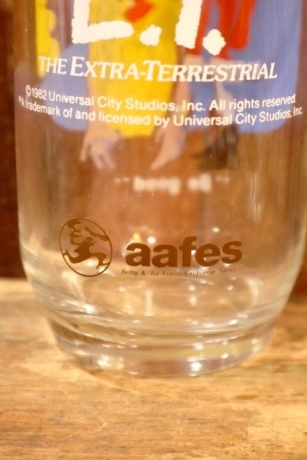 画像5: gs-260801-16 E.T. / AAFES 1982 Glass "Be good" (A)