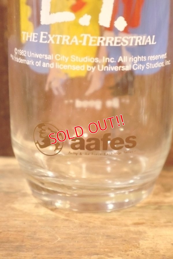 画像5: gs-260801-16 E.T. / AAFES 1982 Glass "Be good" (A)