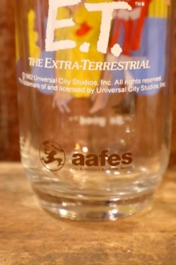 画像5: gs-260801-16 E.T. / AAFES 1982 Glass "Be good" (B)