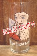 gs-260801-15 E.T. / Pizza Hut 1982 Novelty Glass "I'll be right here"