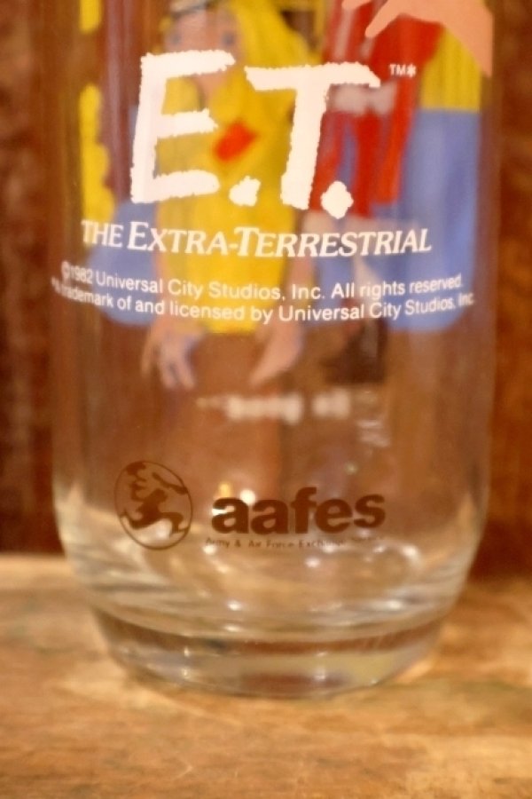 画像5: gs-260801-16 E.T. / AAFES 1982 Glass "Be good" (D)