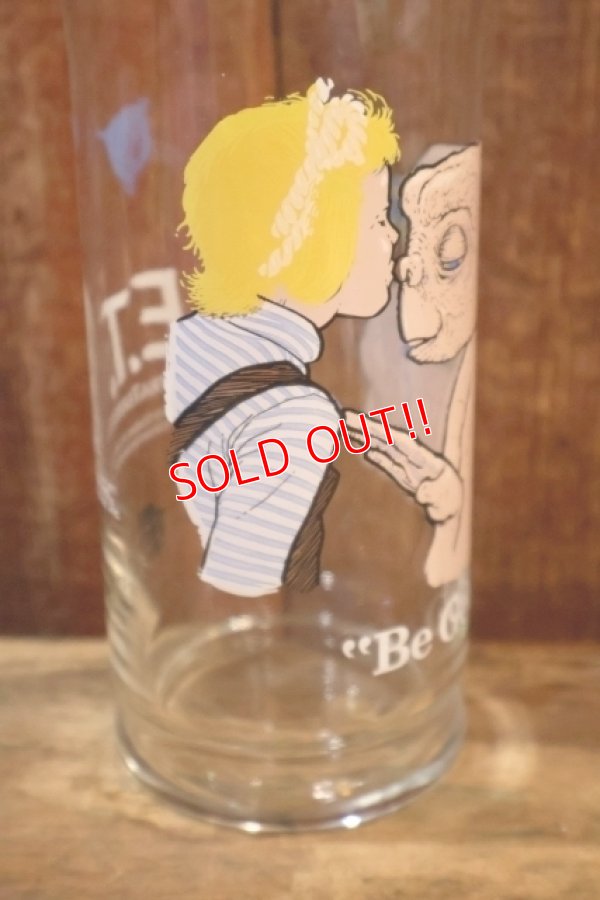 画像3: gs-260801-14 E.T. / Pizza Hut 1982 Novelty Glass "Be Good"