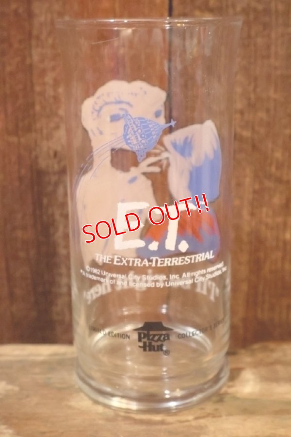 画像4: gs-260801-15 E.T. / Pizza Hut 1982 Novelty Glass "I'll be right here"