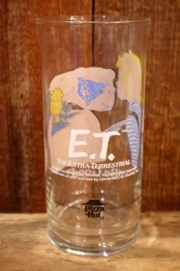 画像4: gs-260801-14 E.T. / Pizza Hut 1982 Novelty Glass "Be Good"