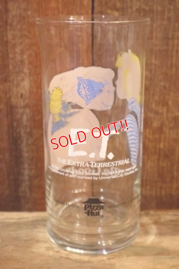 画像4: gs-260801-14 E.T. / Pizza Hut 1982 Novelty Glass "Be Good"