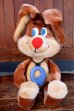 画像1: ct-260801-59 Nestlé / Quik Bunny 1980's Plush Doll (1)