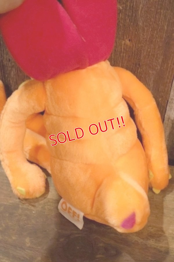 画像8: ct-260801-49 S.C. JOHNSON & SON / Deep Woods Off Bug Orange Mosquito 1980's Plush Doll
