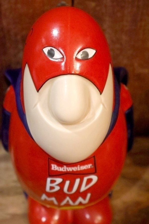 画像2: ct-260801-68 Budweiser / BUD MAN 1980's Ceramic Stein Beer Mug