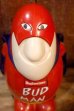 画像2: ct-260801-68 Budweiser / BUD MAN 1980's Ceramic Stein Beer Mug (2)